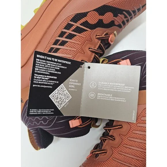 Saucony Ultra Ridge Gore-Tex Women's‎ 5.5 Waterproof Hiking Trail Shoes New - Picture 11 of 11